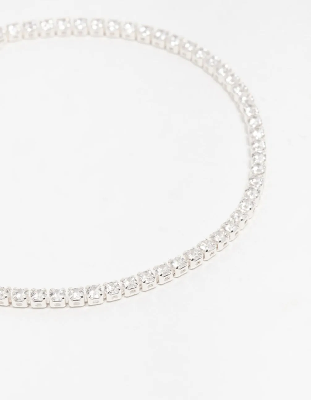 Silver Cubic Zirconia Mini Tennis Bracelet sold by lovisa product image thumbnail 2