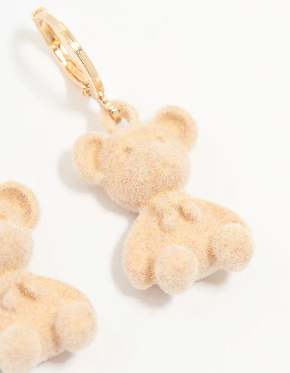 Gold Bear Huggie Drop Earrings sold by lovisa product image thumbnail 3