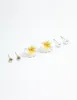 Silver Diamante Pearl & Frangipani Earrings 3-Pack sold by lovisa