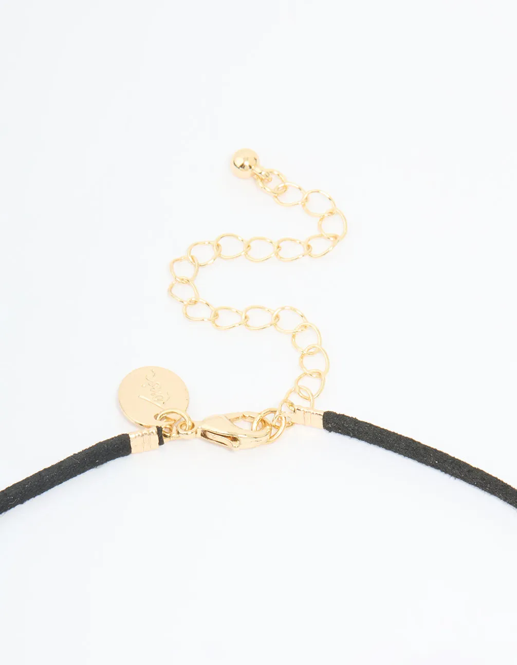 Gold Plated Cord Open Oval Long Necklace sold by lovisa product image thumbnail 3