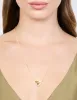 Gold Plated Heart Pendant Necklace sold by lovisa