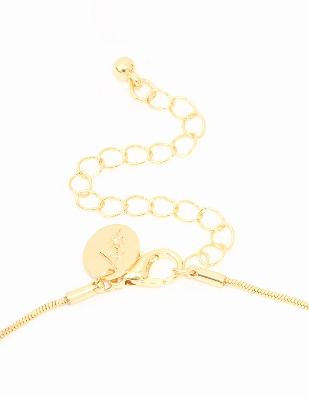 Gold Plated Heart Pendant Necklace sold by lovisa product image thumbnail 5