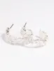 Silver Cubic Zirconia Baguette Hoop Earrings sold by lovisa