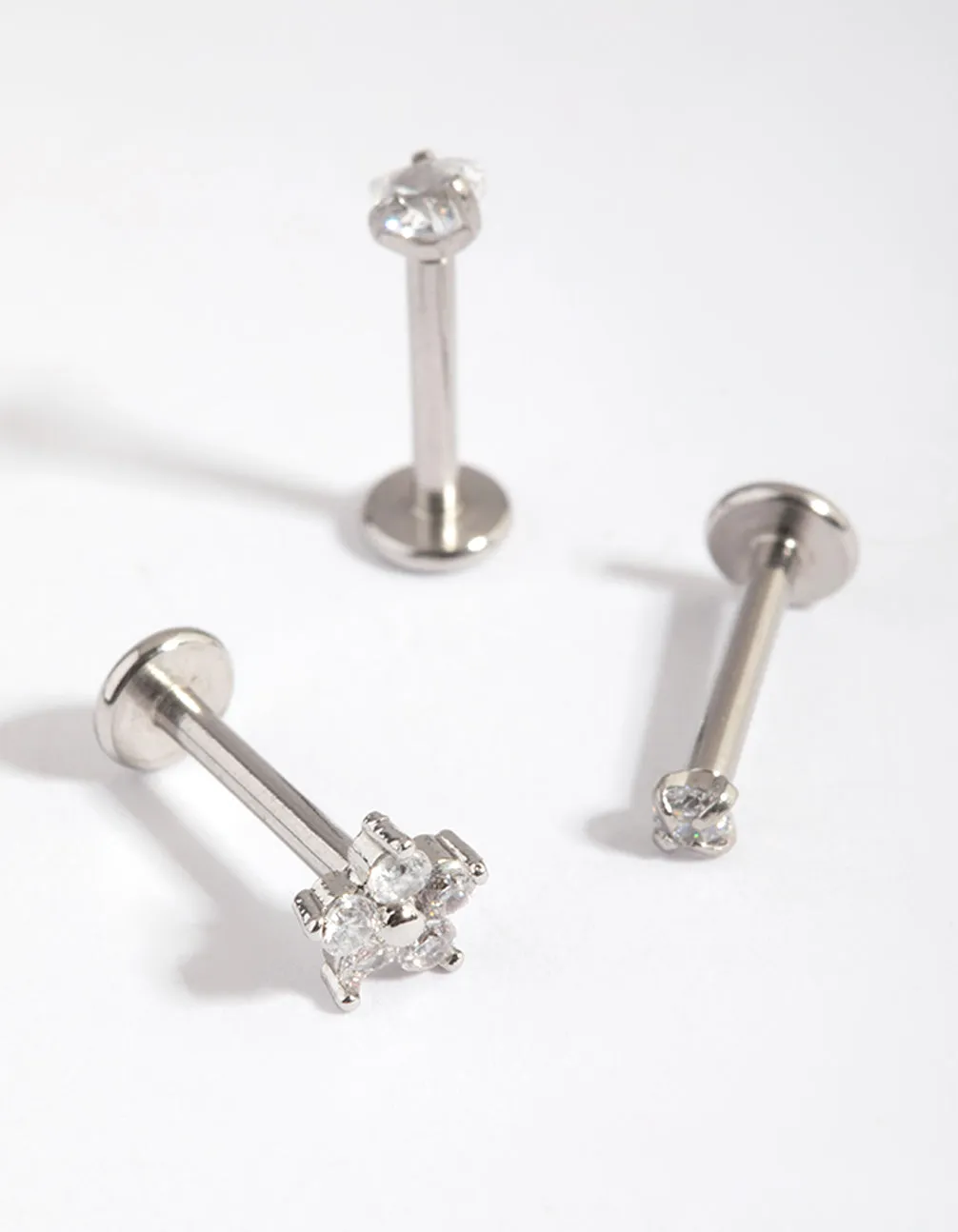 Surgical Steel Flower Flat Back Pack sold by lovisa product image thumbnail 2