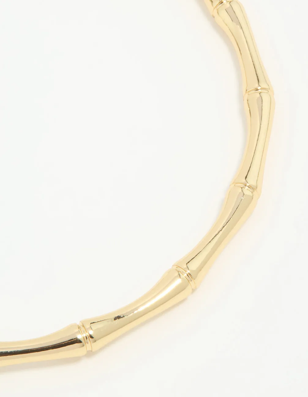 Gold Plated Bamboo Bangle sold by lovisa product image thumbnail 2