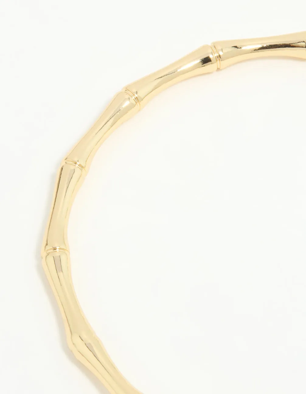 Gold Plated Bamboo Bangle sold by lovisa product image thumbnail 3