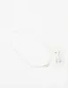Silver Cubic Zirconia Pointed Earrings & Necklace Set sold by lovisa