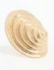 Gold Statement Oval Wave Ring sold by lovisa