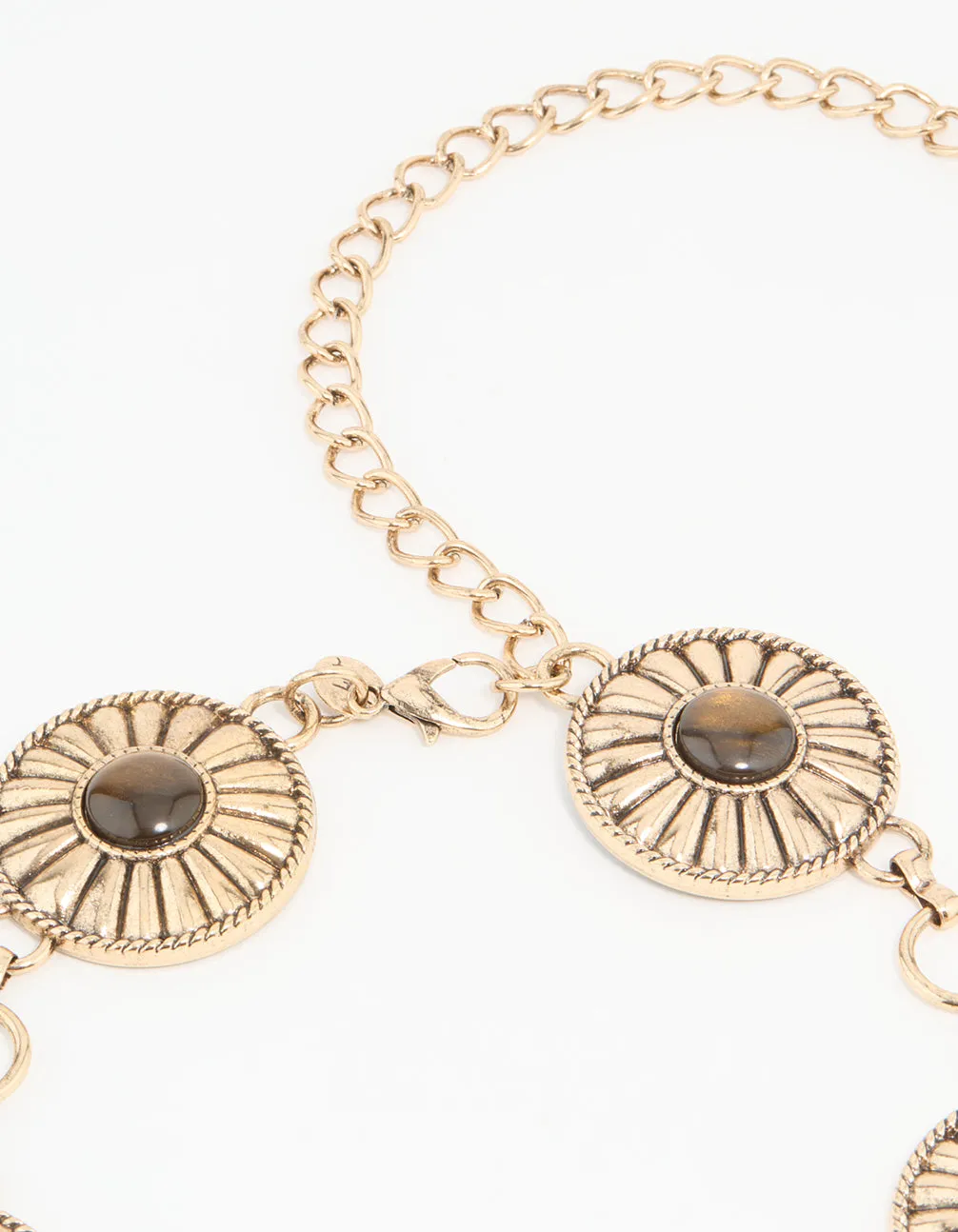 Antique Gold Bohemian Disc Belt sold by lovisa product image thumbnail 3