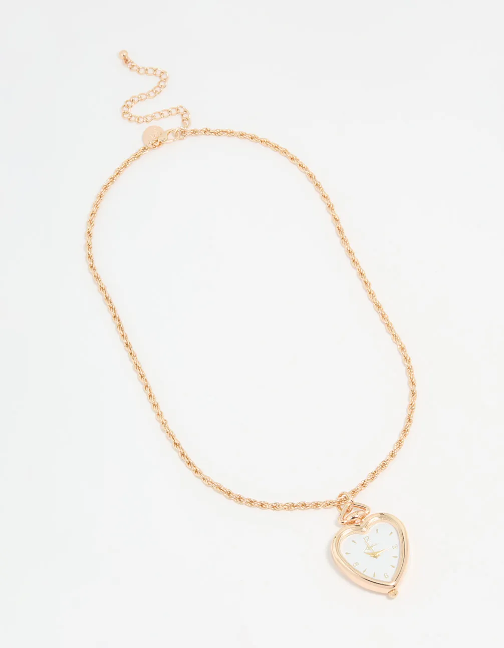 Gold Heart Pocket Watch Necklace sold by lovisa product image thumbnail 2