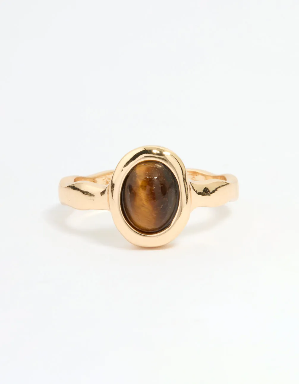 Gold Brown Center Stone Ring sold by lovisa product image thumbnail 3