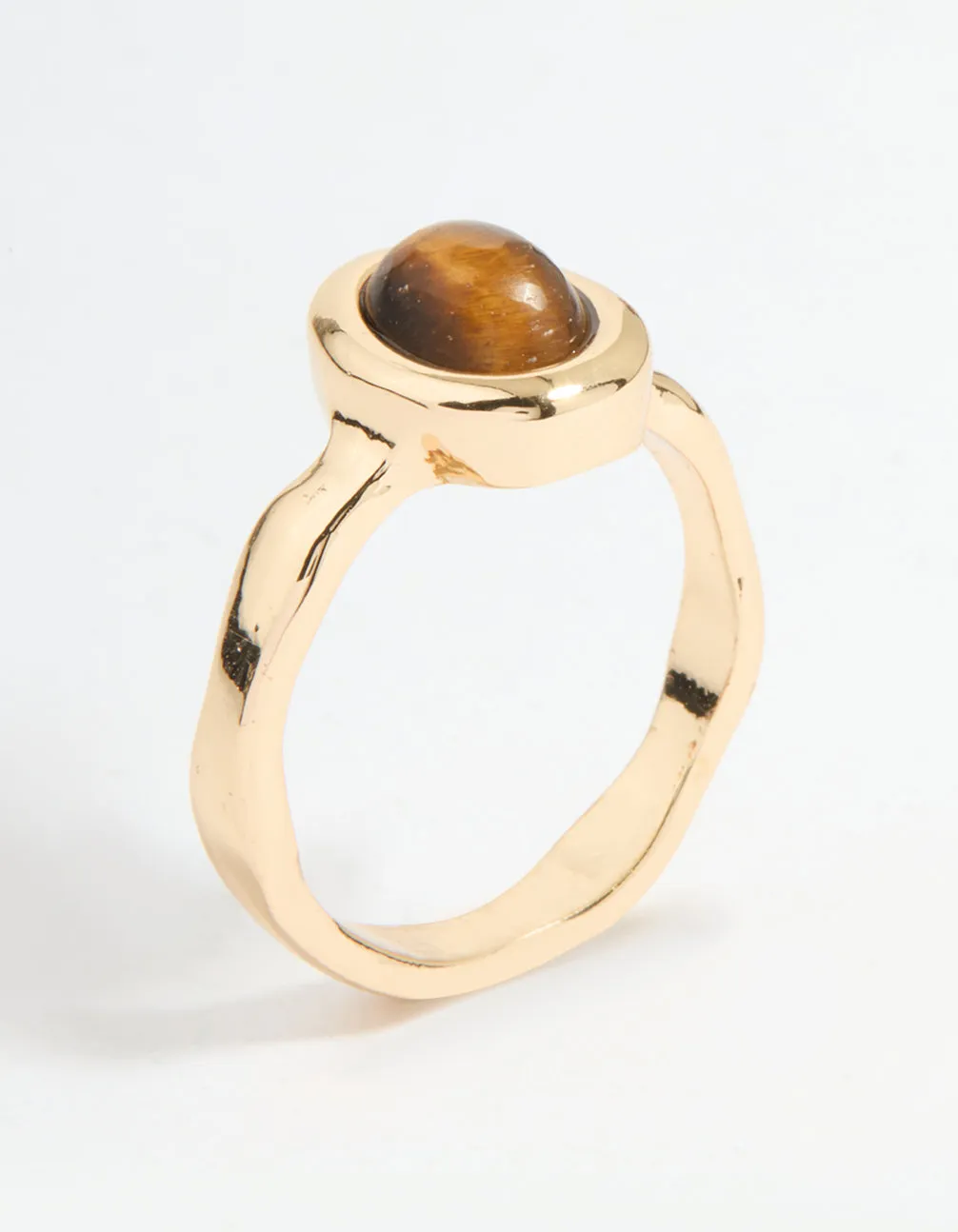 Gold Brown Center Stone Ring sold by lovisa product image thumbnail 2