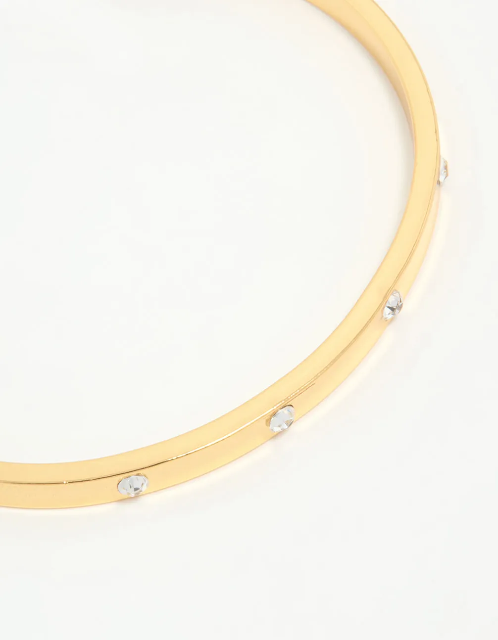 Gold Plated Diamante Wrist Cuff sold by lovisa product image thumbnail 2