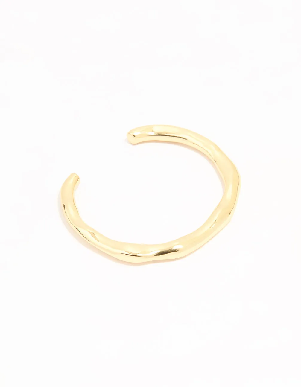 Gold Plated Organic Wrist Cuff sold by lovisa