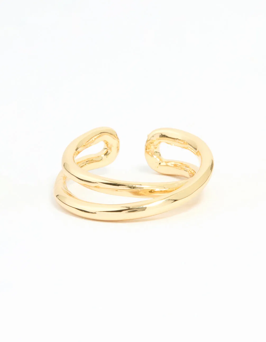 Gold Plated Open Band Ring sold by lovisa product image thumbnail 3