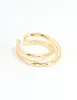 Gold Plated Open Band Ring sold by lovisa