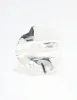Silver Plated Textured Circle Ring sold by lovisa