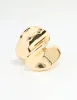 Gold Plated Twisted Oval Ring sold by lovisa