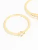 Gold Plated Cubic Zirconia Elegant Pear Stacking Rings 3-Pack sold by lovisa
