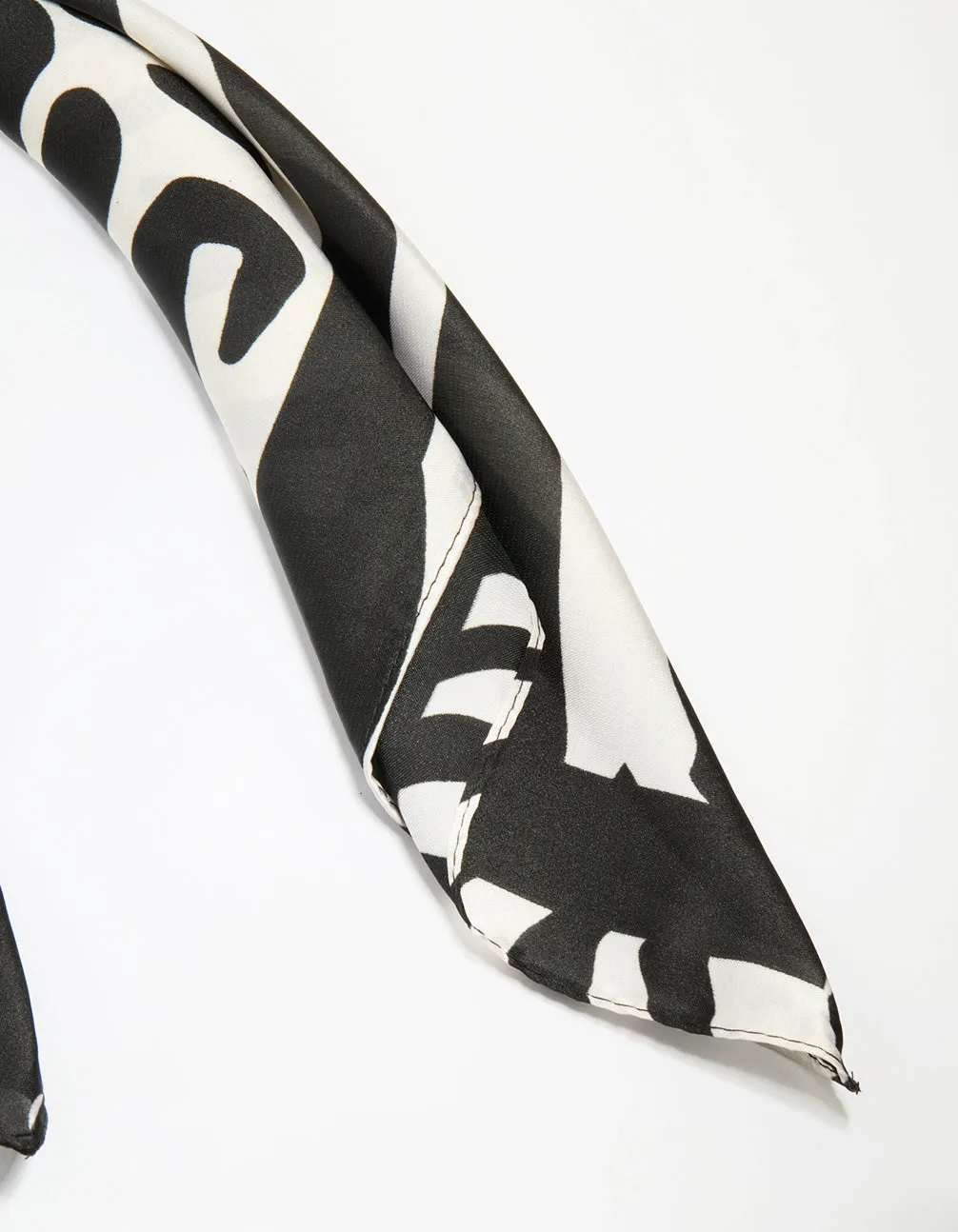 Zebra Print Fabric Scarf sold by lovisa product image thumbnail 3