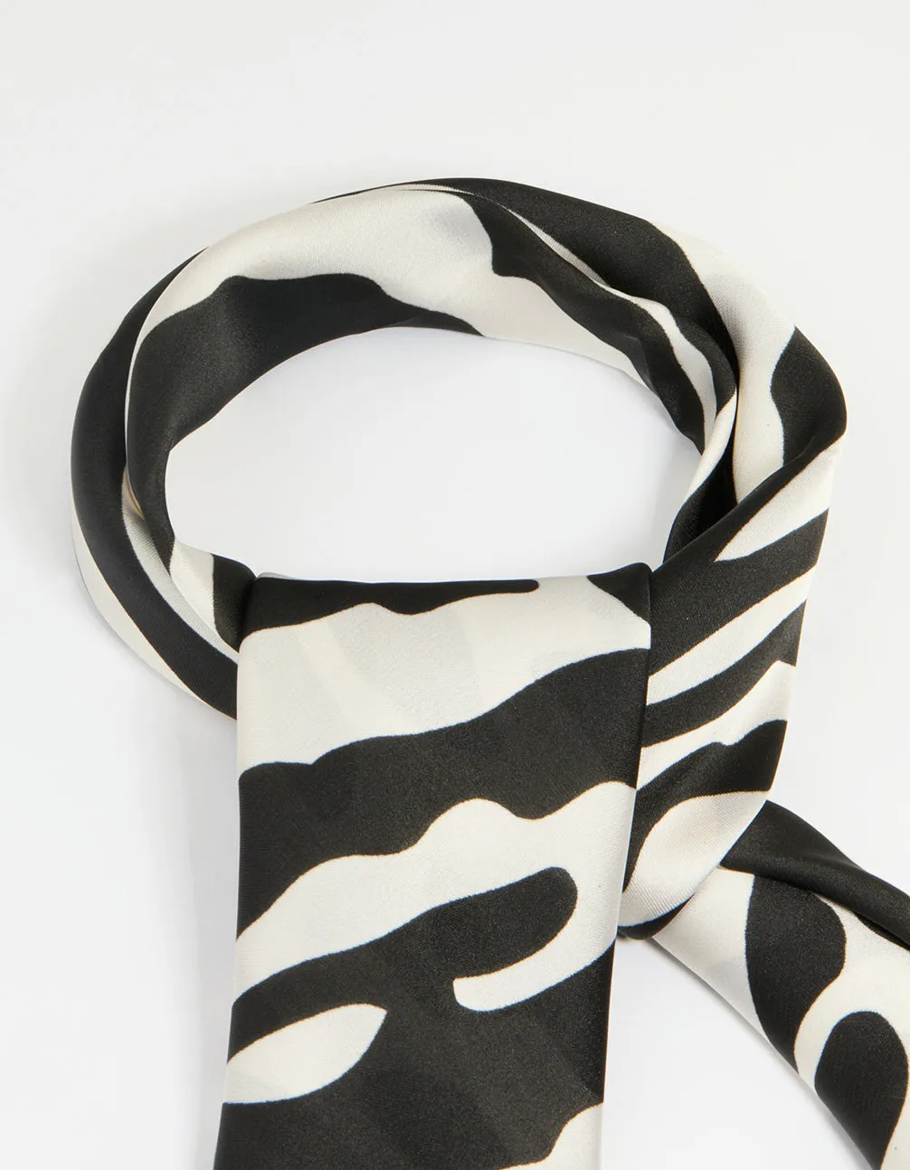 Zebra Print Fabric Scarf sold by lovisa product image thumbnail 2