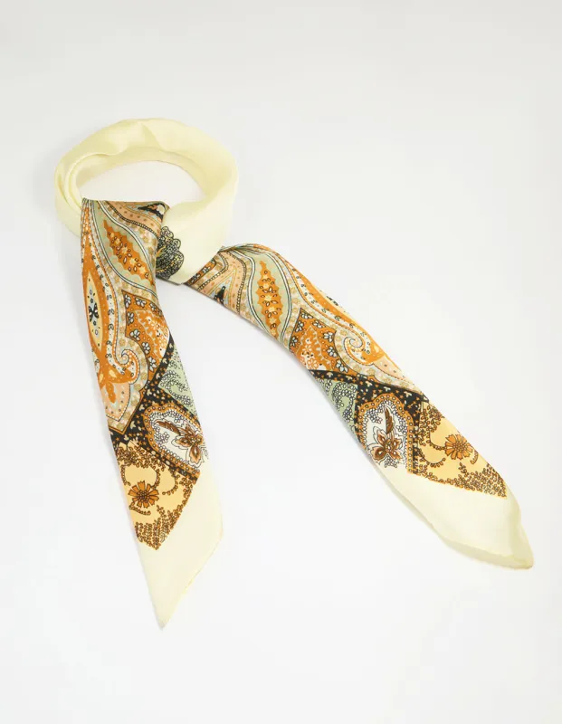 Paisley Western Fabric Scarf sold by lovisa
