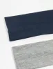 Navy & Grey Fabric Stretch Headbands 2-Pack sold by lovisa