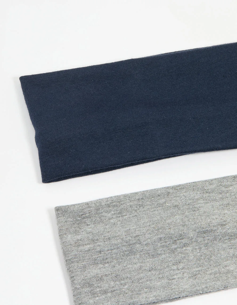Navy & Grey Fabric Stretch Headbands 2-Pack sold by lovisa product image thumbnail 2
