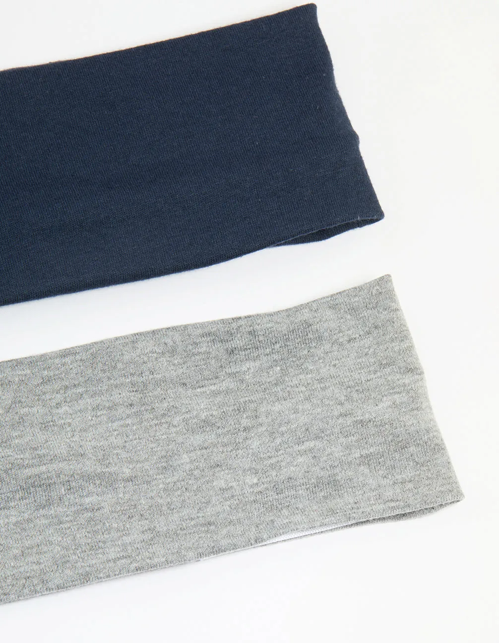 Navy & Grey Fabric Stretch Headbands 2-Pack sold by lovisa product image thumbnail 3