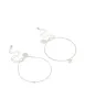 Silver Cubic Zirconia Drop & Chain Bracelets 2-Pack sold by lovisa
