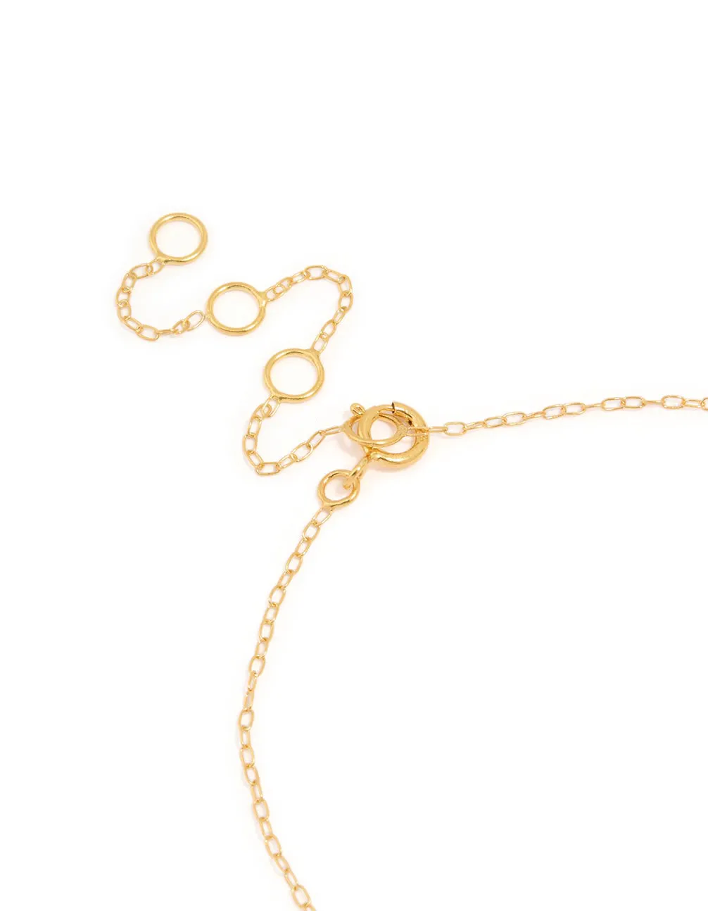 Gold Plated Sterling Silver Pearl & Shell Bracelet sold by lovisa product image thumbnail 3