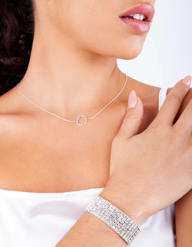 Silver Mixed Width Cup Chain Bracelet Pack sold by lovisa