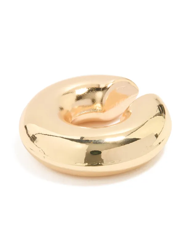 Gold Chunky Ear Cuff sold by lovisa