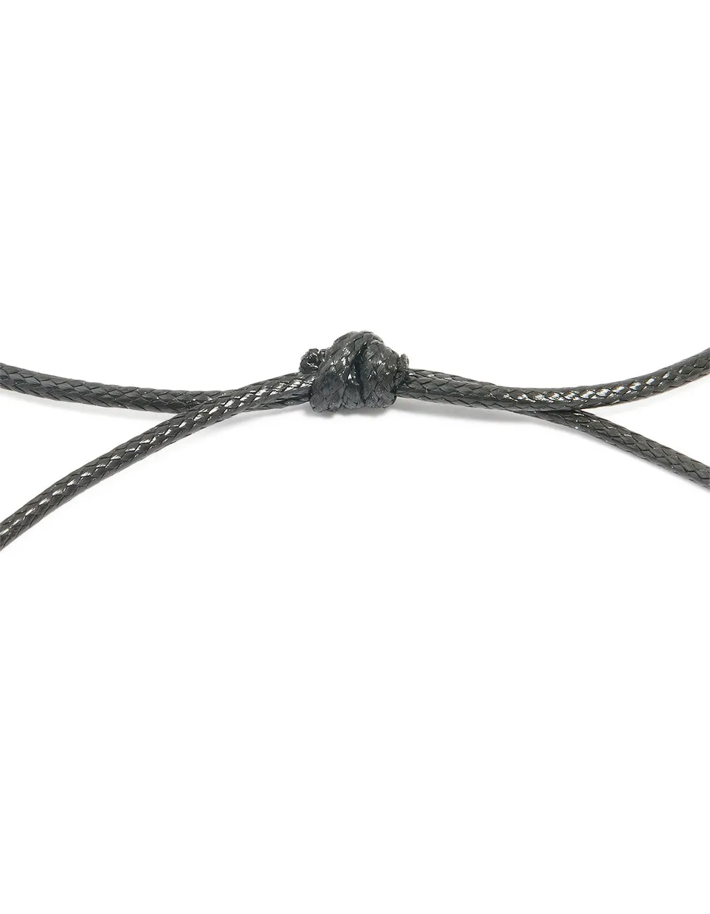 Silver Plated Pebble Cord Large Pendant Necklace sold by lovisa product image thumbnail 3