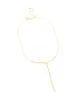 Gold Plated Bezel Cubic Zirconia Y-Necklace sold by lovisa