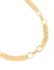 Gold Plated Chunky Oval Curb Link Necklace sold by lovisa