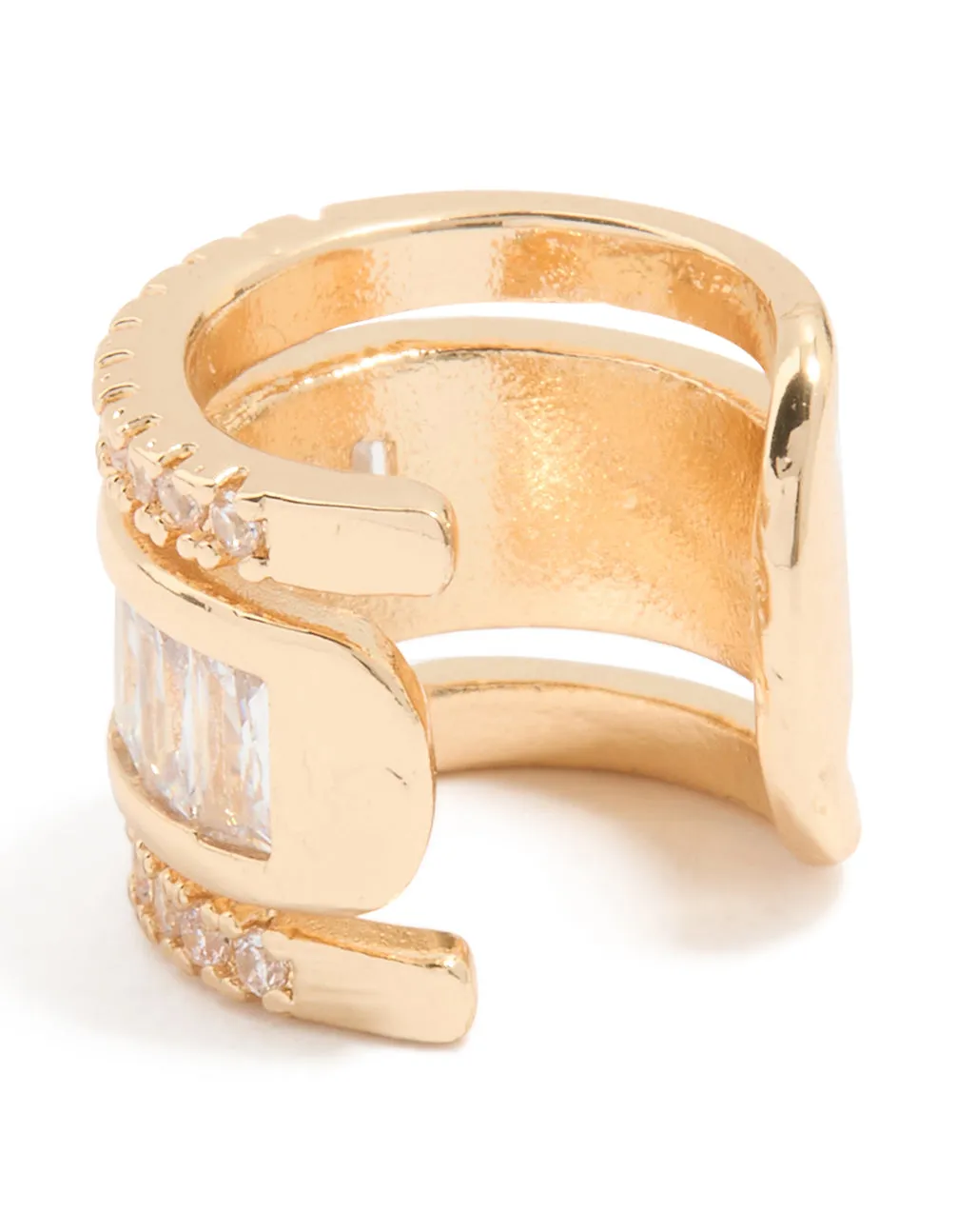 Gold Diamante Long Ear Cuff sold by lovisa product image thumbnail 3