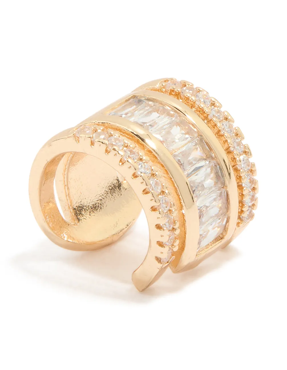 Gold Diamante Long Ear Cuff sold by lovisa product image thumbnail 2