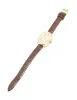 Brown PU Leather Oval Face Vintage Watch sold by lovisa