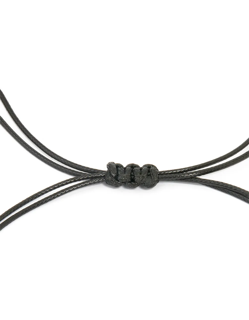Gold Organic Pendant Black Cord Necklace sold by lovisa product image thumbnail 3