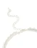 Silver Cubic Zirconia Choker Necklace sold by lovisa