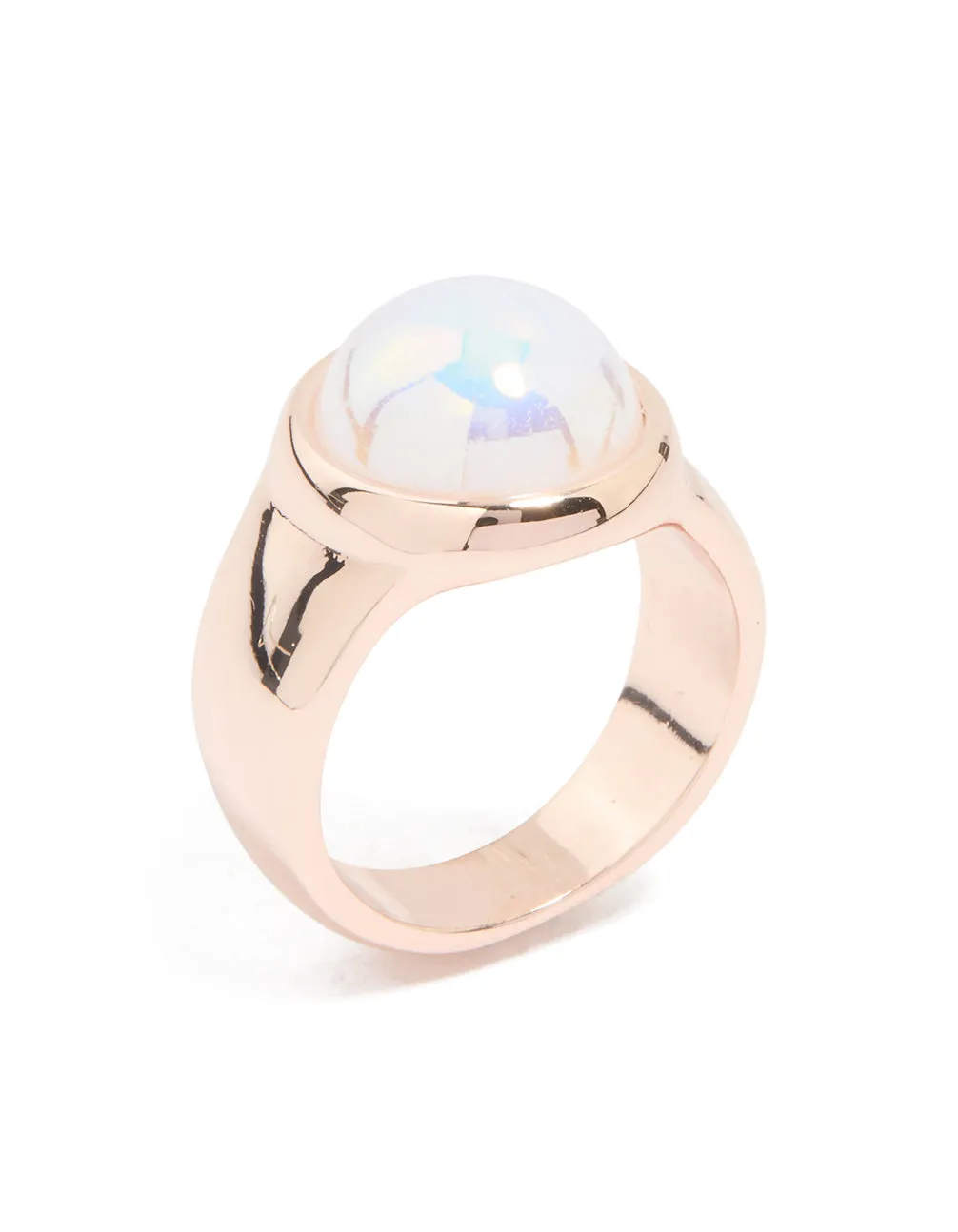Rose Gold Pearl Statement Ring sold by lovisa product image thumbnail 2