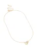 Gold Diamante Circle Pendant Necklace sold by lovisa