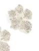 Silver Diamante Flower Stud Earrings sold by lovisa
