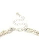 Silver Diamante Cup Chain Toggle Detail Necklace sold by lovisa