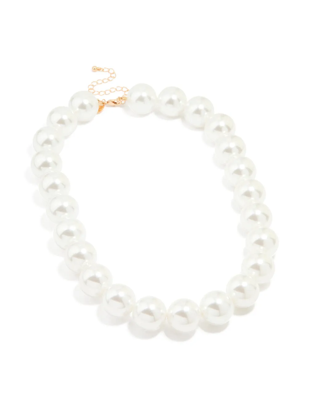 Gold Pearl Strand Large Necklace sold by lovisa product image thumbnail 2
