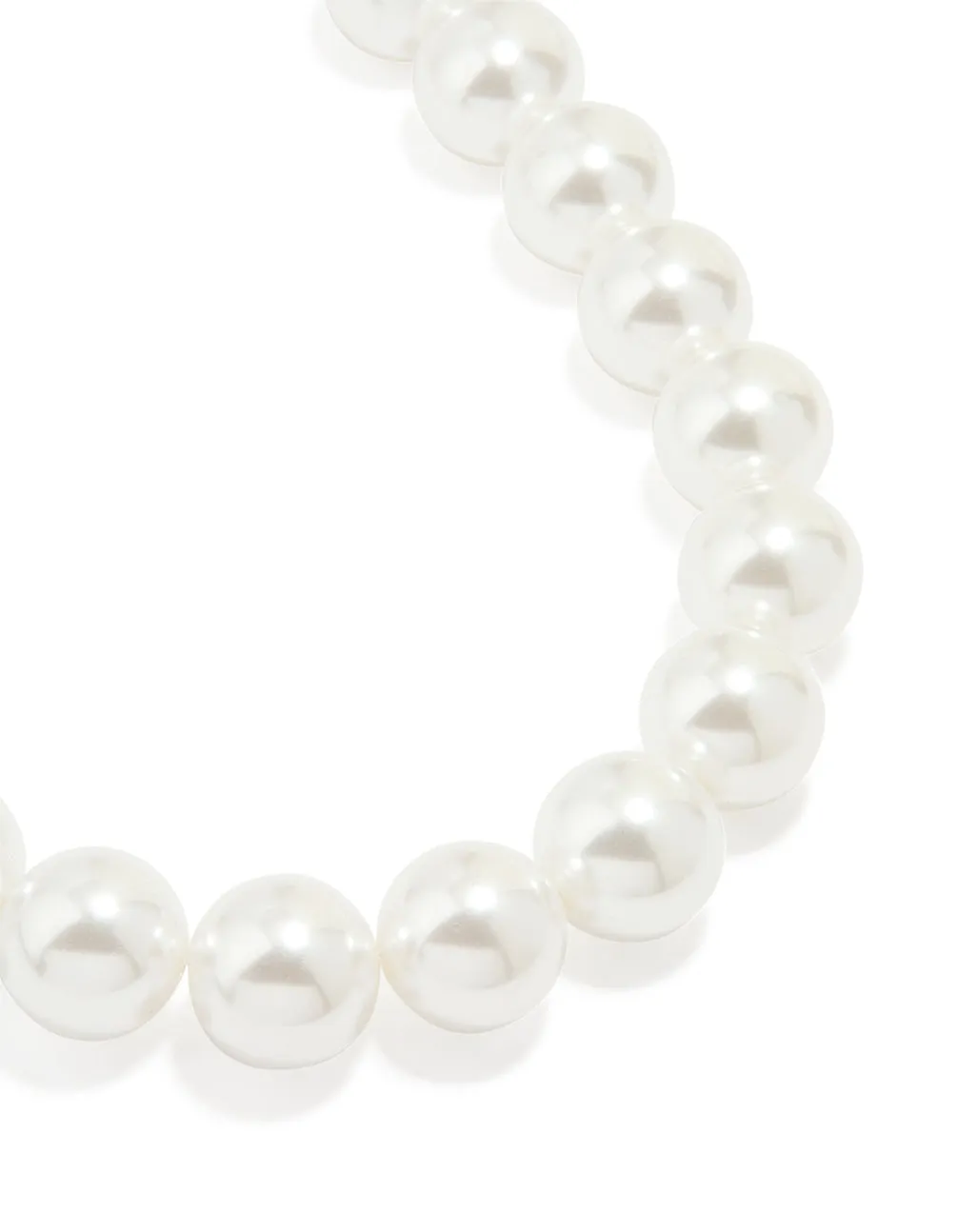 Gold Pearl Strand Large Necklace sold by lovisa