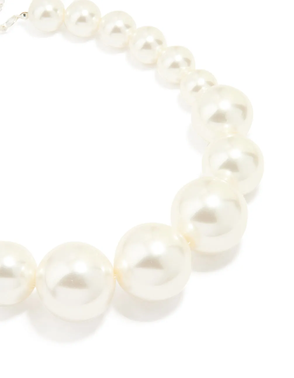 Silver Pearl Necklace sold by lovisa