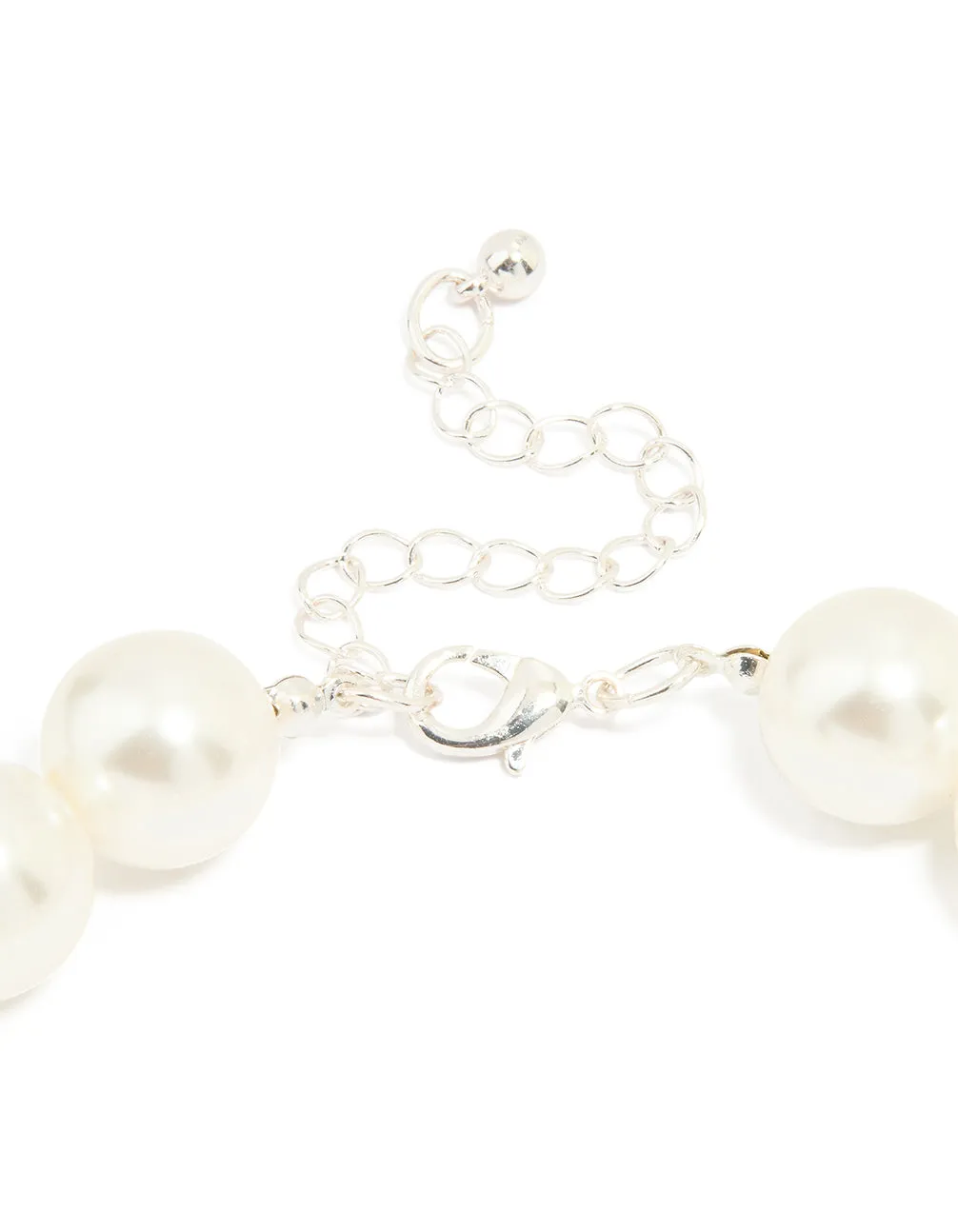 Silver Pearl Necklace sold by lovisa product image thumbnail 3