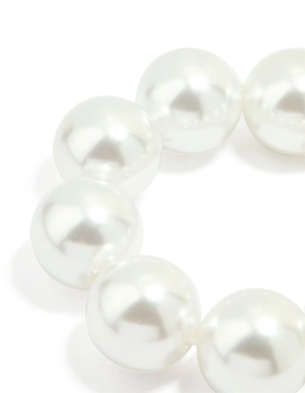 Silver Pearl Stretch Bracelet sold by lovisa product image thumbnail 3